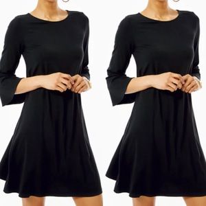 Lilly Pulitzer Ophelia swing dress black